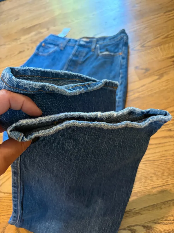 Levi’s Jeans Ribcage Straight Ankle Blue - Image 8