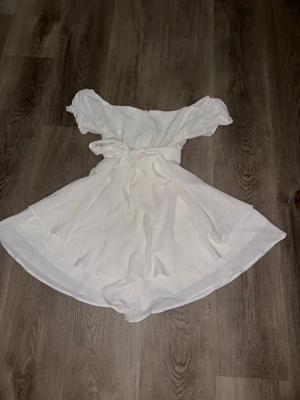 White Romper Dress Amazon - Image 2