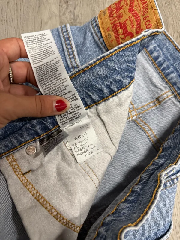 Levi Strauss 405 denim shorts - Image 3