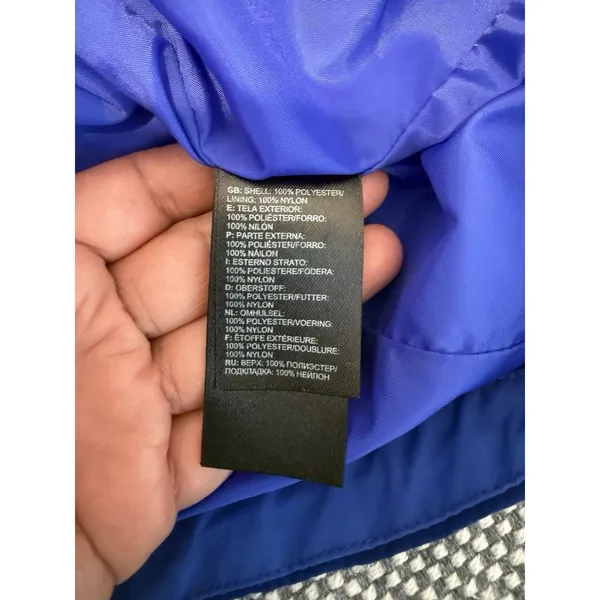 The North Face Hyvent Rain Wind Hooded Full Zip Jacket S - Image 3
