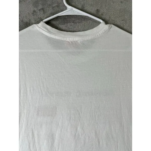 Callie Danielle Current Mood Graphic Tee White Organic Cotton Retro Y2K Size S - Image 4