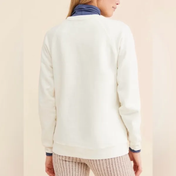 Free People x Original Retrobrand Ski Aspen Cotton Outdoor Slouchy Pullover S - Image 4
