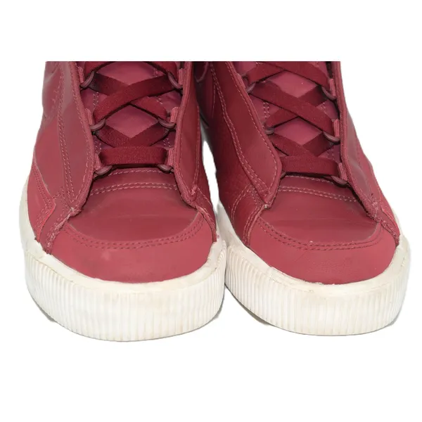 Nike Blazer Mid Rebel Women 7.5 Burgundy Wine Good High Top Zip BQ4022-602‎ - Image 2