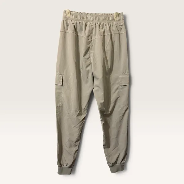 Libin Cargo Jogger Pants Size M Sage Green Hiking Utility Lightweight Stretch - Image 3