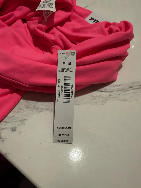 Victoria's Secret PINK Relay Ruched Foldover Flare Leggings - Image 7