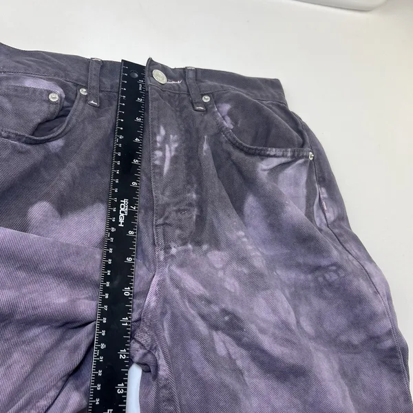 BDG Urban Outfitters Women’s Jeans High Rise Baggy Black Color Fade Size 27 - Image 13