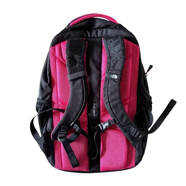 The North Face Padded Laptop Flexvent Vault Backpack Black/Pink - Image 12