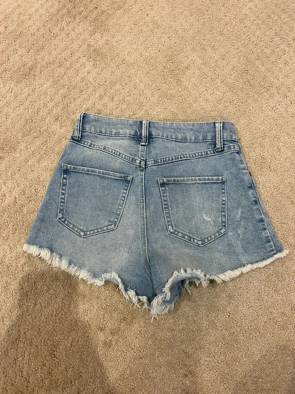 Jean shorts Blue - Image 2