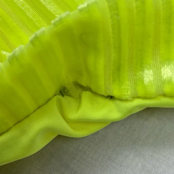 NWT Dippin' Daisy's Neon Ribbed Velvet Bikini Set Size M - Image 7