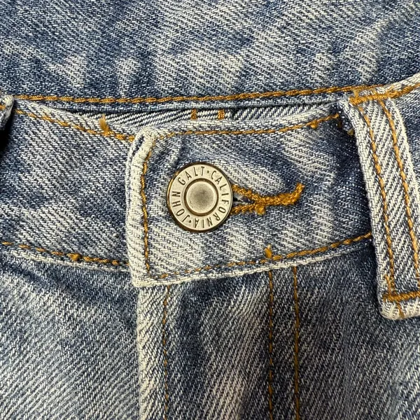 NWT John‎ Galt Slim High Waisted Pants Jeans in Blue Size Small - Image 3