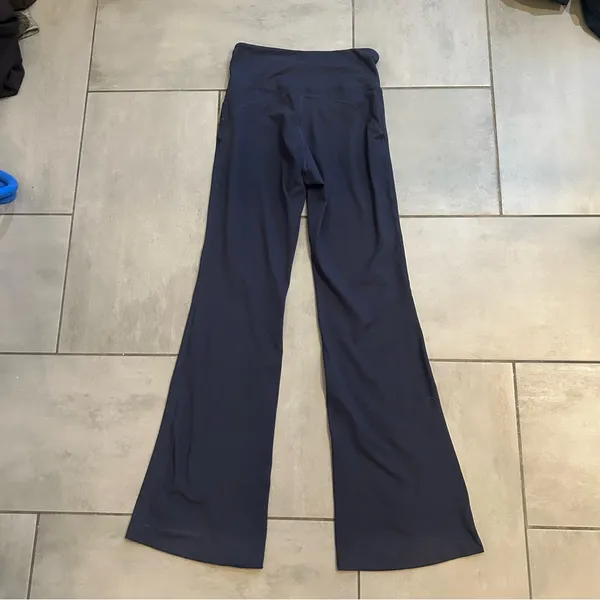 Rae Mode Navy Blue Flare Leggings - Image 3