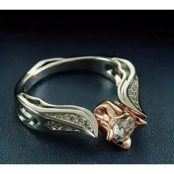 3 for $25. Women's Unbranded Ring Size 6 Silver Rose Gold - Image 4
