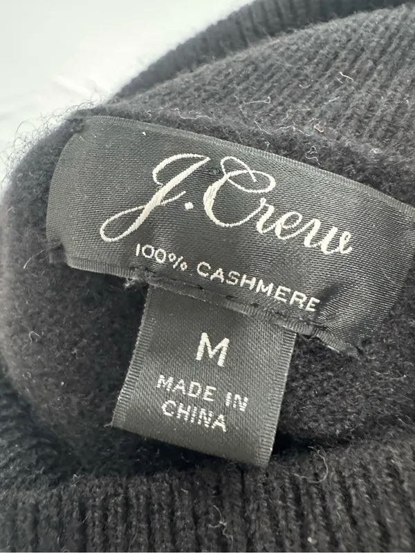 J.‎ Crew Everyday 100% cashmere turtleneck sweater Medium - Image 4