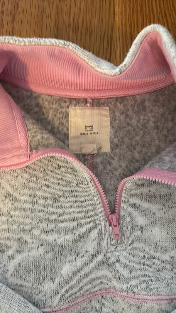 Thread & Supply Sweater Grey - Image 2