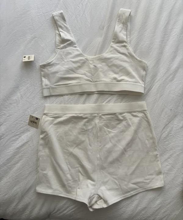 Anthropologie NWT Cotton Bra And Boy shorts Set - Image 3