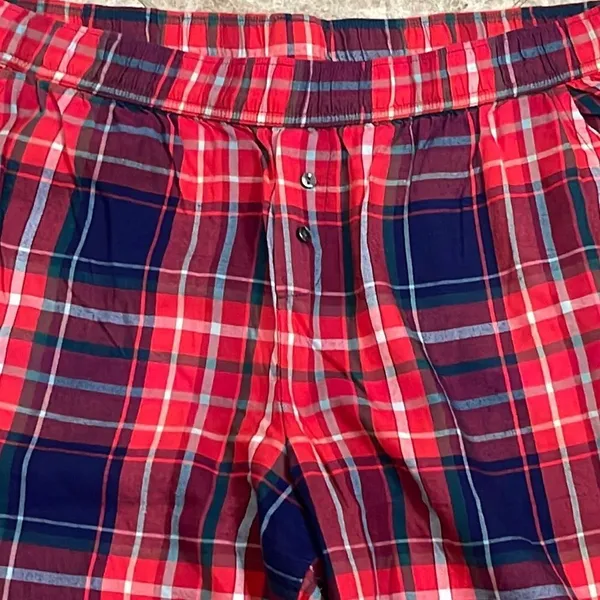Victoria’s Secret Vs Plaid Flannel Pj Pajama Lounge Pants Medium - Image 8