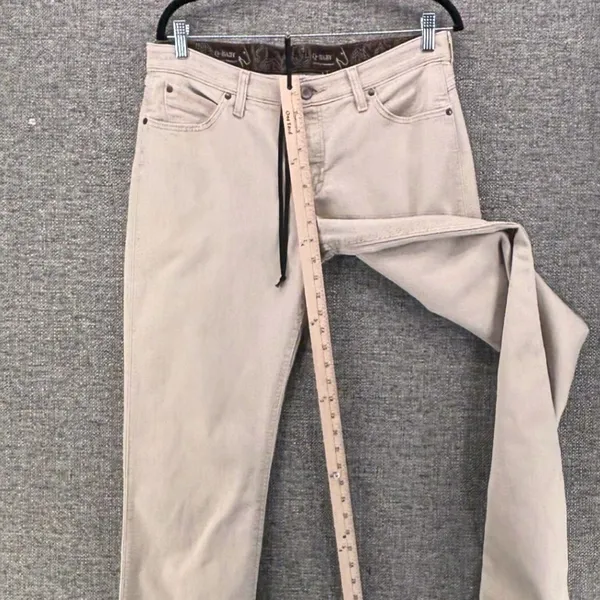 Wrangler Q-Baby Riding Jeans 12 Cream Bootcut Mid Rise 11/12x34 Cowgirl Elastic - Image 14