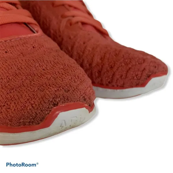 APL TechLoom Phantom‎ Red Coral Knit Running Shoes Sneakers Womens 6.5 - Image 3