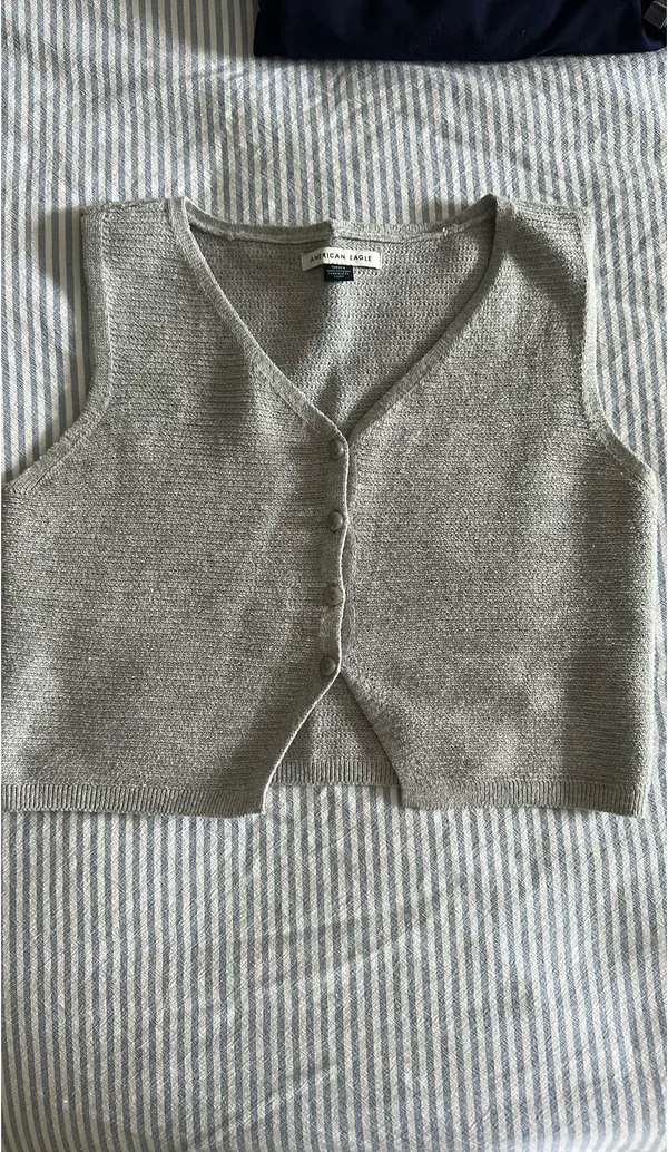 American Eagle Knit Sweater Tank Top - Image 2