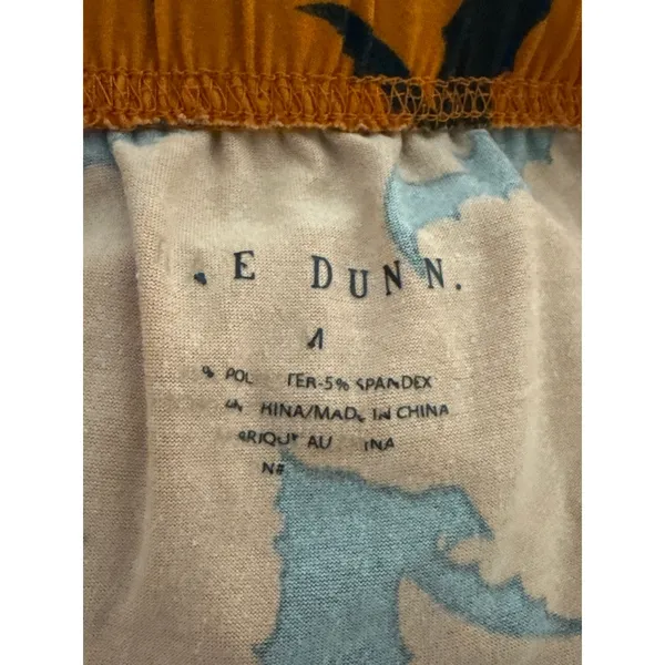 Rae Dunn Halloween Bats Lounge Sleeps Shorts Women's Size M Orange Drawstring - Image 5