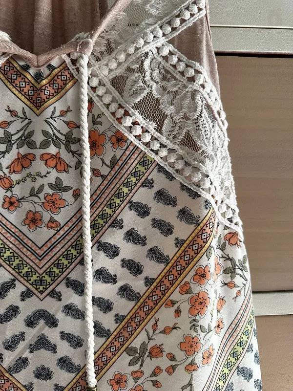 Buckle Boho Flowy Tank - Image 2