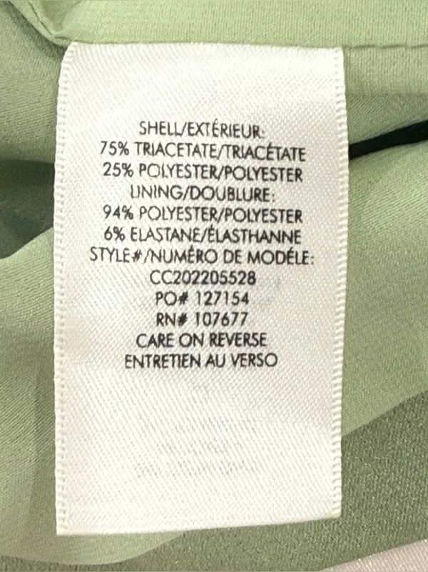 Alice + Olivia Karoline Cutout Mini Dress 6 Green Satin Cocktail Party Spring - Image 11