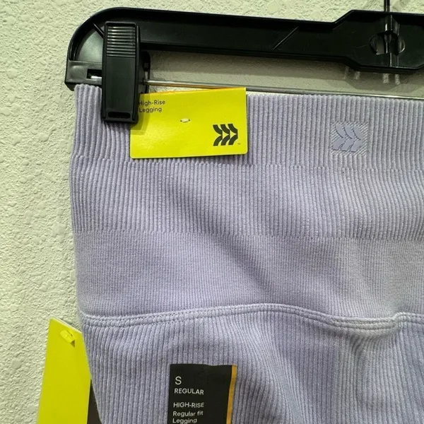 All in motion ribbed‎ purple leggings size small - Image 6