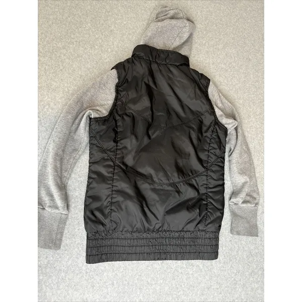 Women’s Puma‎ Zip Up Hoodie Jacket - Small - Vest - Grey Black Sport Lifestyle - Image 10