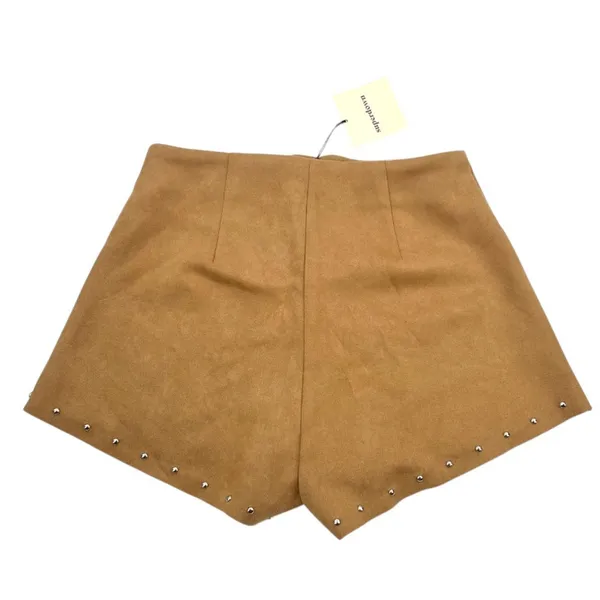 NWT SUPERDOWN Revolve Deanna faux Suede Studded Short - Image 3