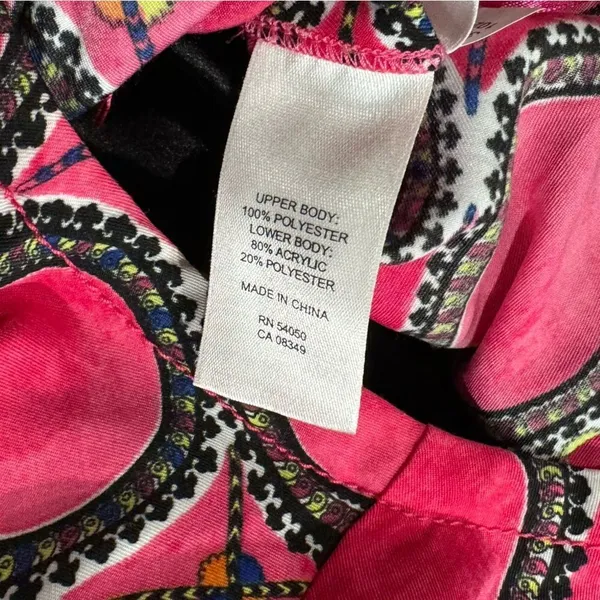 Rachel Rachel Roy Pink Black Glitter Dress Women’s 4 - Image 2