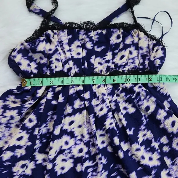 Urban Outfitters NWT Eliana Strappy Back Floral Babydoll DRESS Small‎ - Image 7