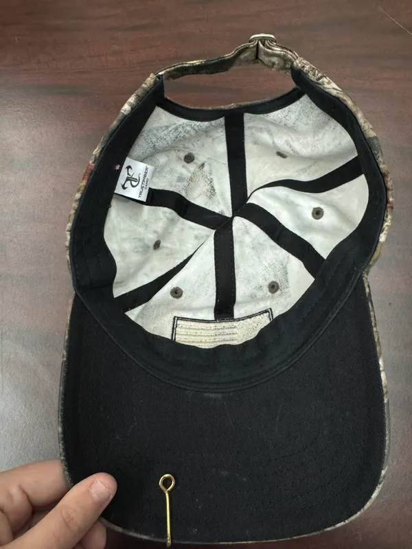 Camouflage American Flag Hat with Adjustable Back Multiple - Image 4