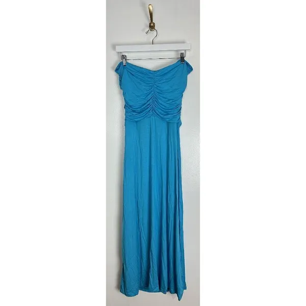 FREE PEOPLE Embrace Midi in Scuba Blue Size Large - Image 7