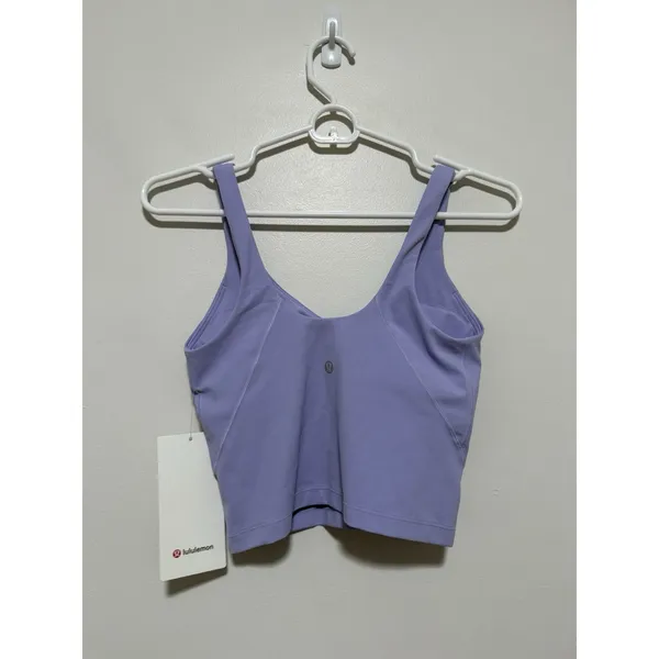 Lululemon NWT Align Nulu Tank Top in Lilac Smoke Size 4 - Image 5