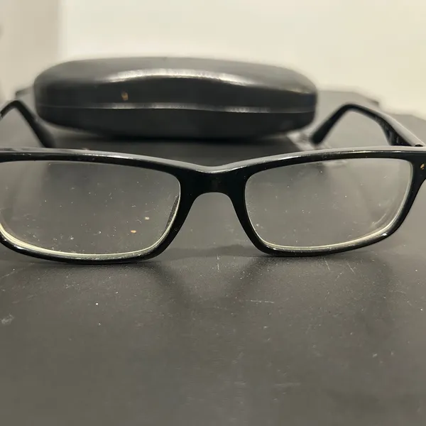 Ray-Ban Black Classic Rectangular Glasses - Image 2