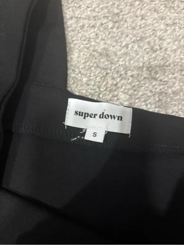 Superdown Rockie One Shoulder Bodysuit Size: small - Image 5