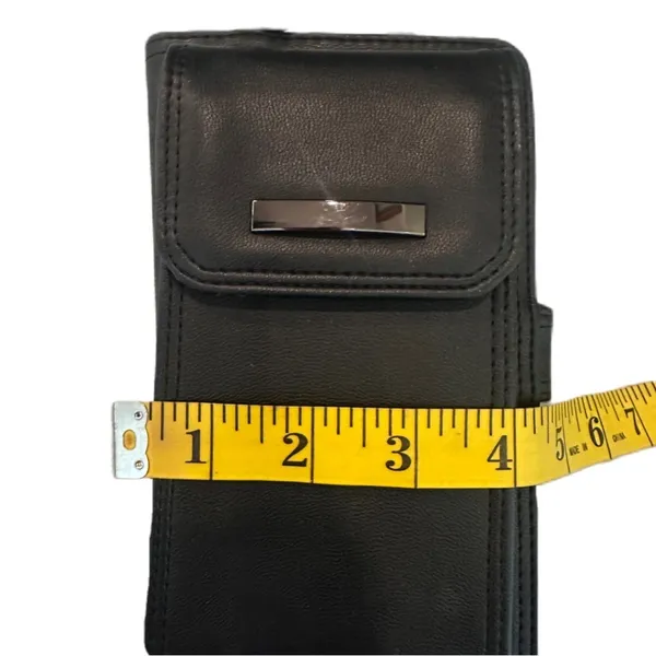 Women’s Black Crossbody Cell Phone Clutch‎ Wristlet - Image 12