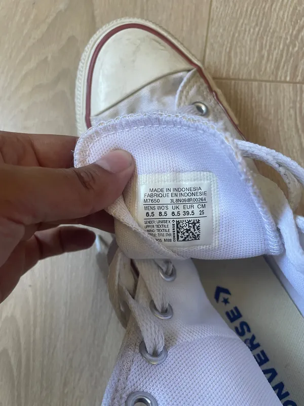 White Converse High-Top - Image 4