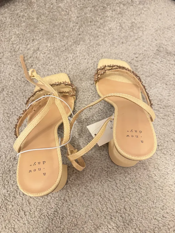 A New Day Women's Mirabel Strappy Heels Size 7.5 - Image 5