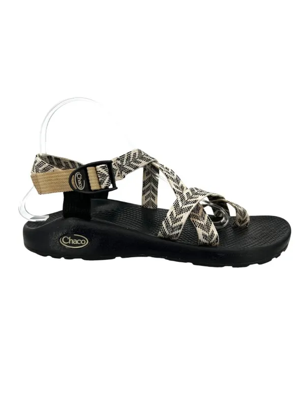 Chacos Z2 Classic Sandals Trine Black White Adjustable Straps Size 10 - Image 6