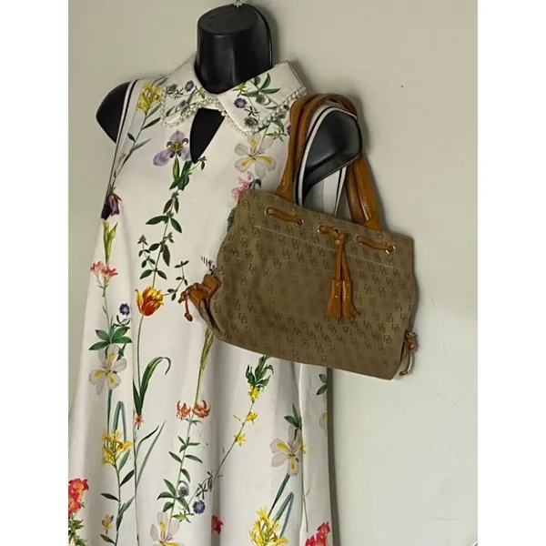 DOONEY & BOURKE Tan Brown Mini Bag - Image 9