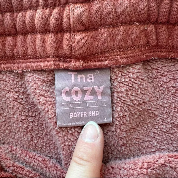 TNA cozy small Pink Athletic Shorts‎ Elastic Waistband - Image 4