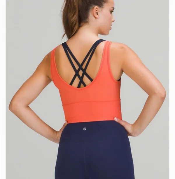 Lululemon Power Pivot Tank Ribbed - Image 2