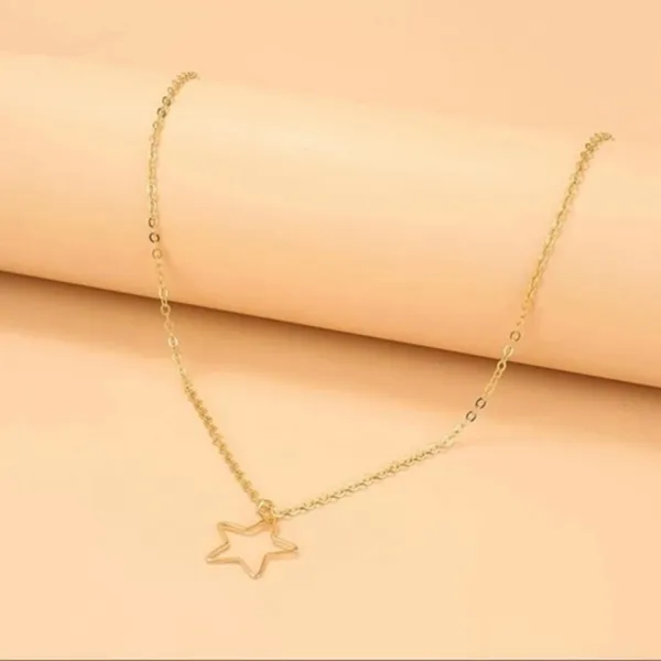 3/$30 💛 Star Necklace Gold - Image 2