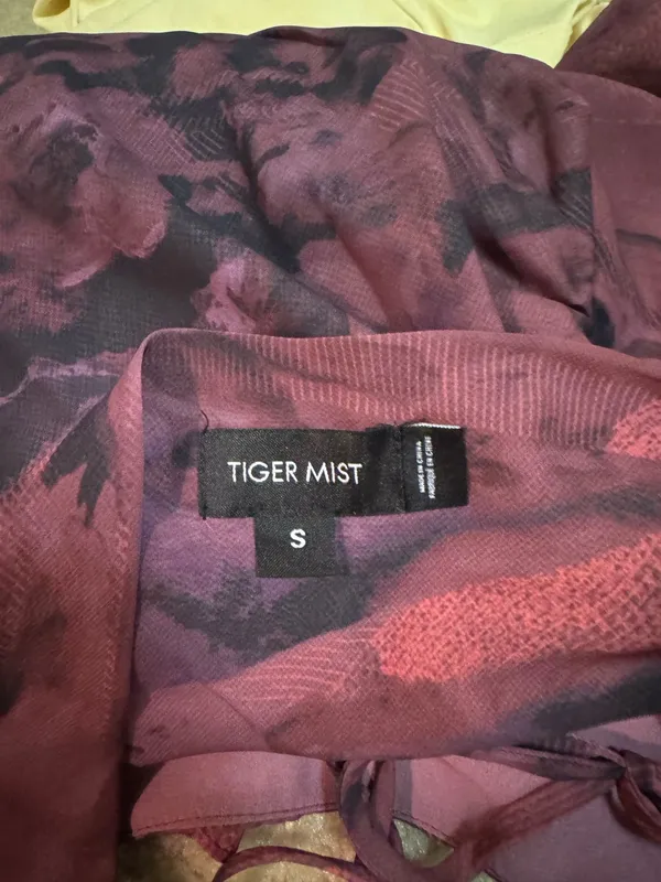 Tiger Mist indigo mini dress - Image 3