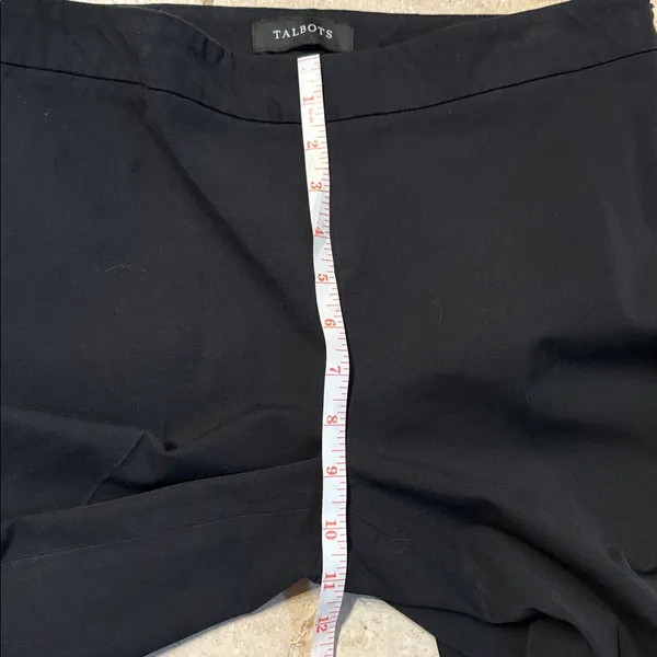 Talbots Black Straight Leg Women's Pants - Image 7