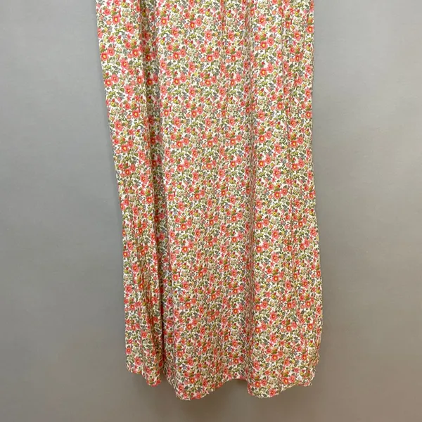 Natural Life Dress Patti Side Slit Floral Empire Waist Medium Maxi Women Boho - Image 6