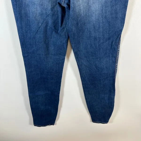 Madewell High Waisted‎ Sailor Jeans Medium Wash Cropped Flare women's Size 26 - Image 7