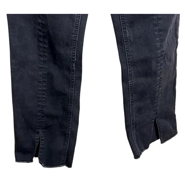 Free‎ People We the Free Washed Black Cropped Denim Size 27 24" inseam EUC - Image 6