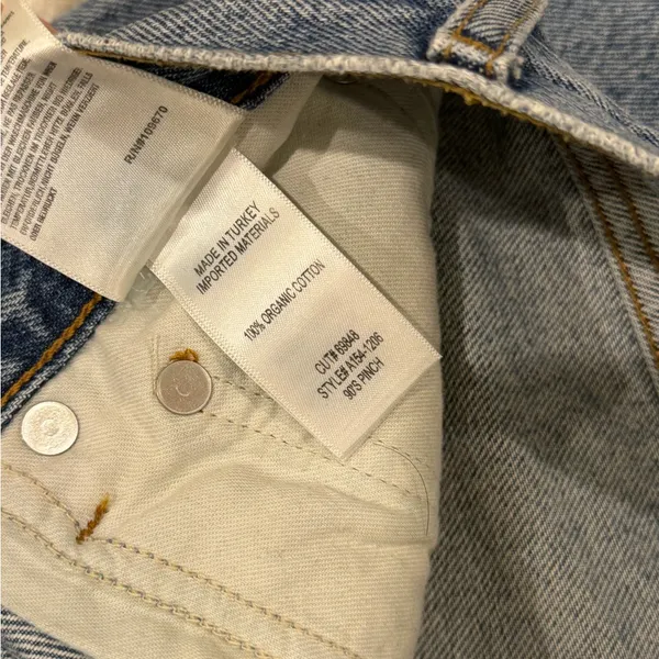 Agolde 90's Pinch Waist Jeans in Navigate size 25 - Image 6